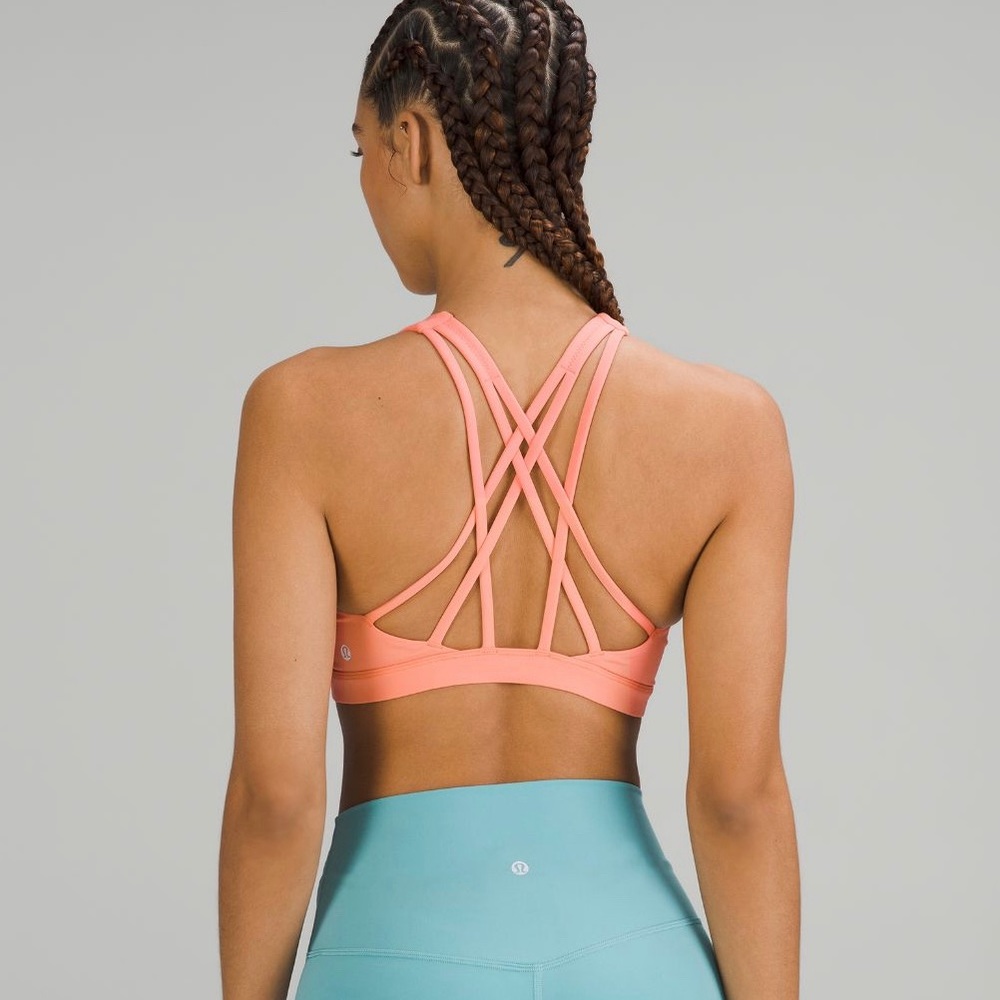 Lululemon “Free to Be Serene Bra” size 6 without cups in White